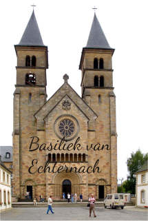 Basiliek van Echternach Luxemburg